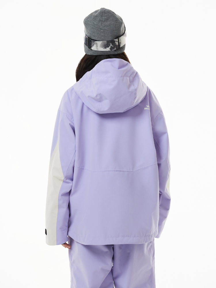 Warmouth 20K/15K Colorblock Snowboard Jacket - Women's | WhiteMarine