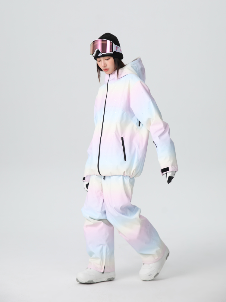 Searipe Glitter Ice Cream Snow Suit - Women's