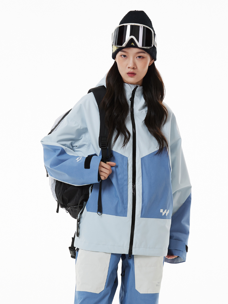 Warmouth 20K/15K Colorblock Snowboard Jacket - Women's | WhiteMarine