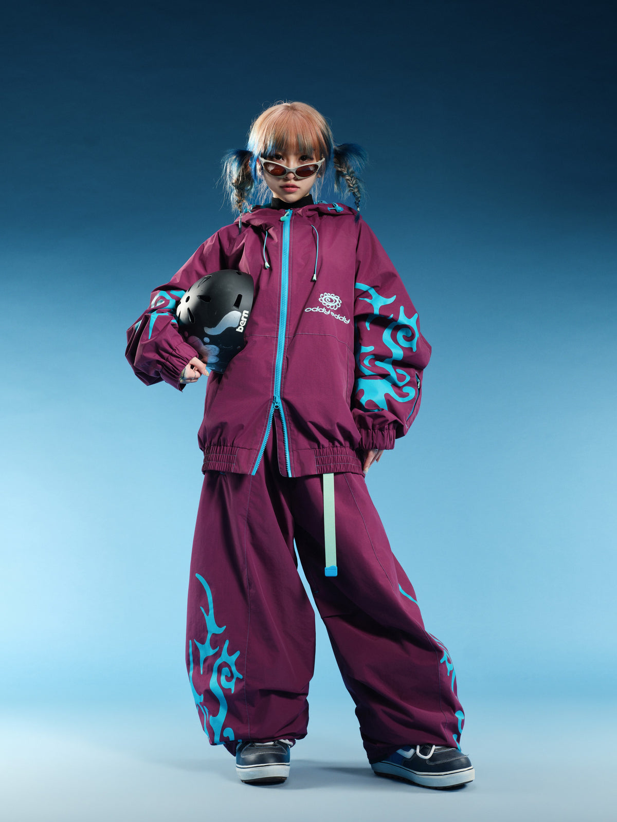 Thorn Graphic 20K Baggy Ski Jacket – Unisex | OddyEddy