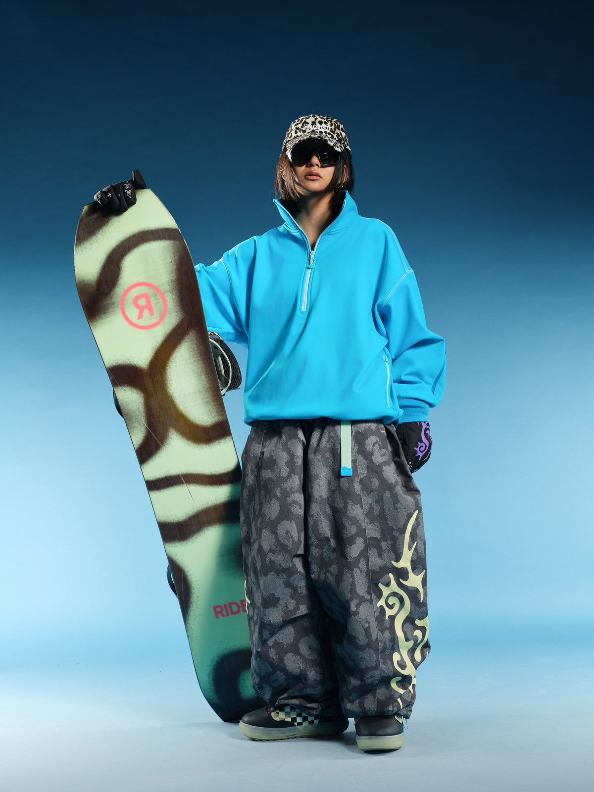 20K Thorn Graphic Baggy Snow Pants – Unisex | OddyEddy