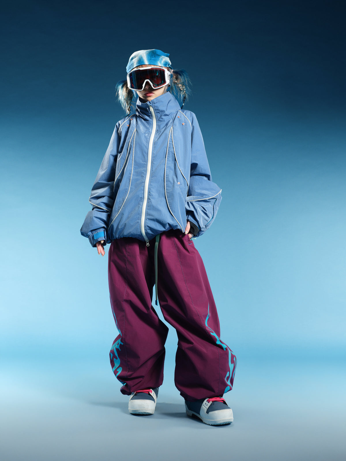 20K Thorn Graphic Baggy Snow Pants – Unisex | OddyEddy