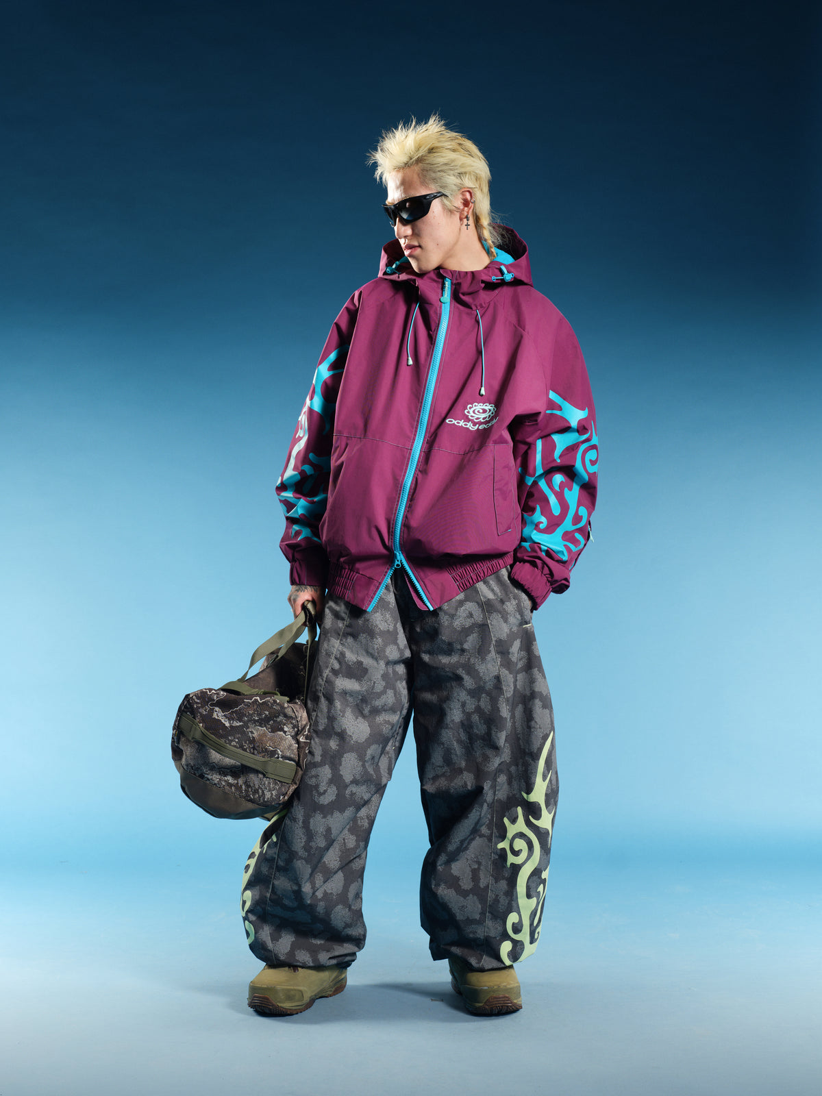 20K Thorn Graphic Baggy Snow Pants – Unisex | OddyEddy