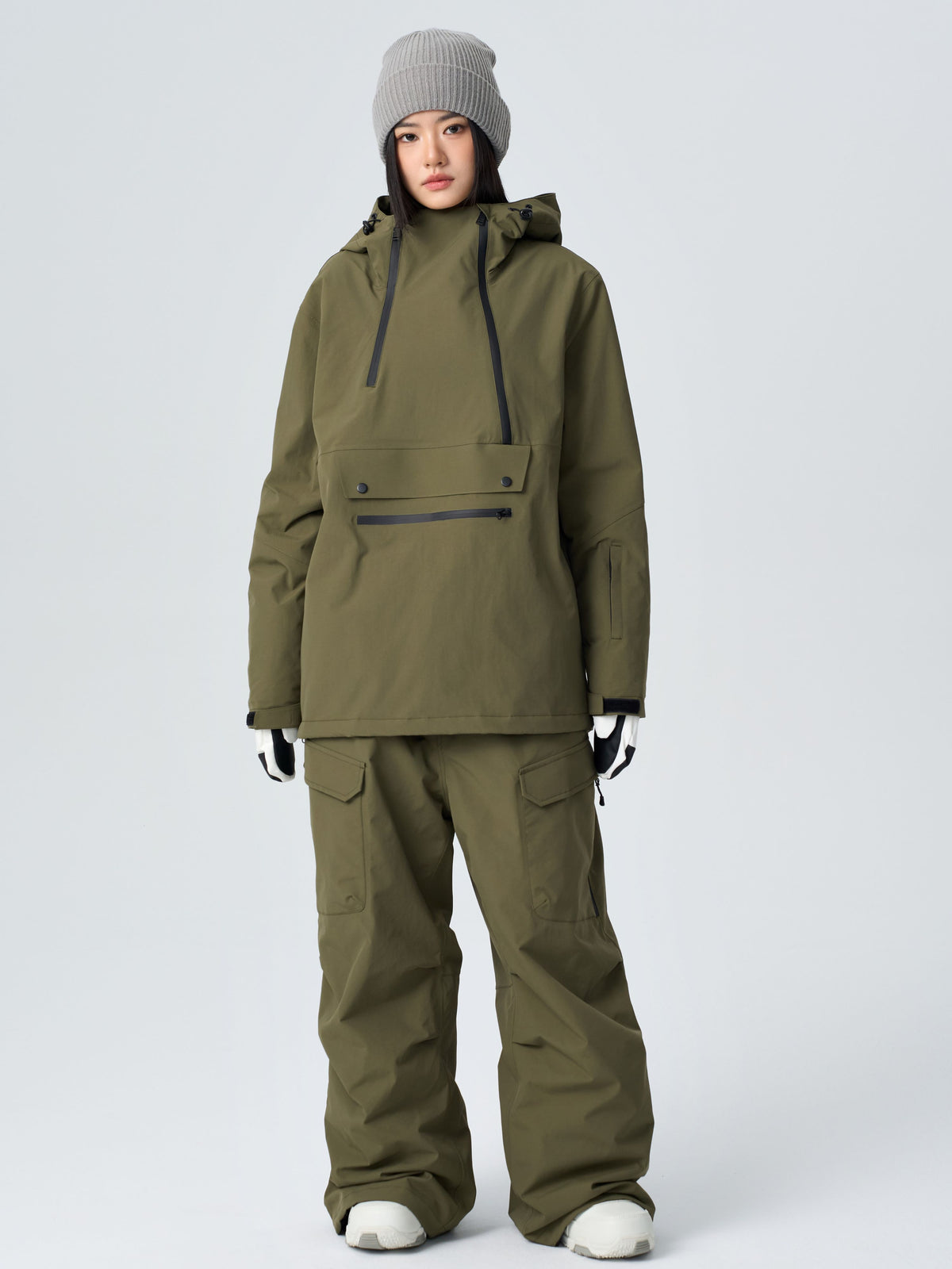 Pro 23K 3L Insulated Anorak Ski Jacket – Unisex | Searipe