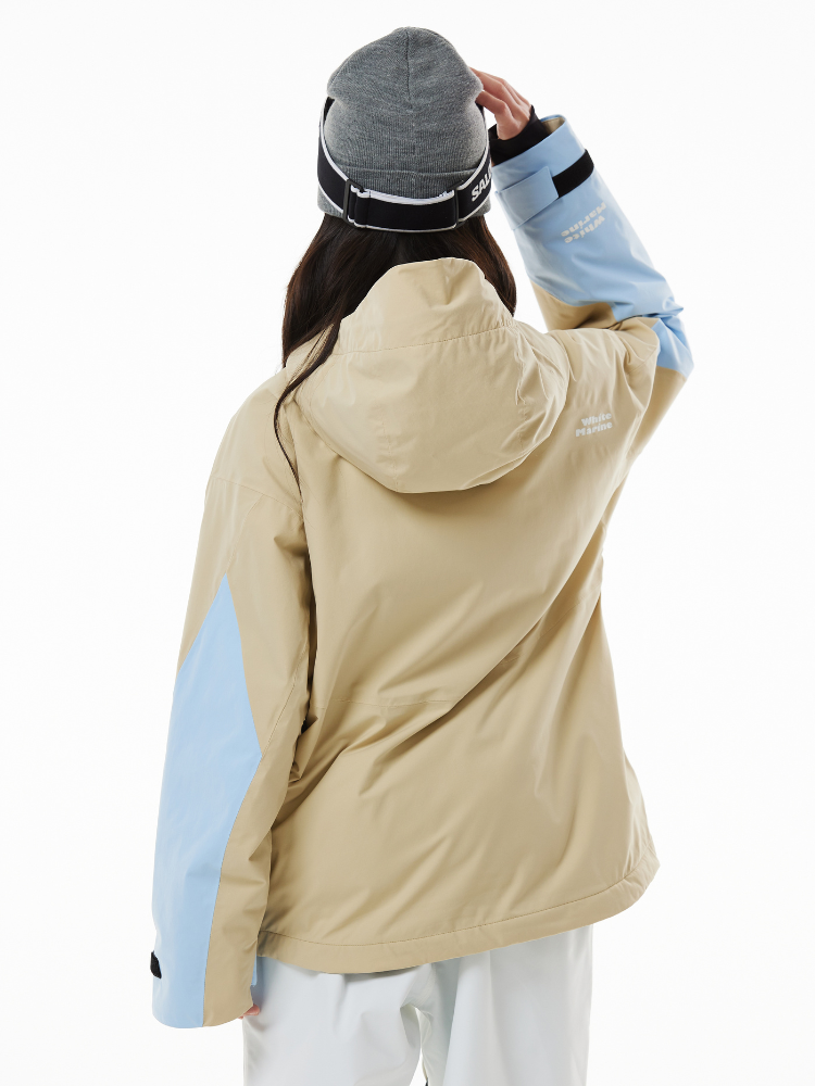 Warmouth 20K/15K Colorblock Snowboard Jacket - Women's | WhiteMarine
