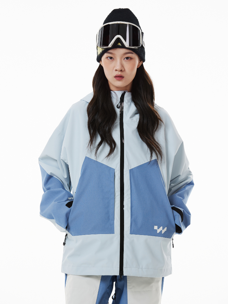 Warmouth 20K/15K Colorblock Snowboard Jacket - Women's | WhiteMarine