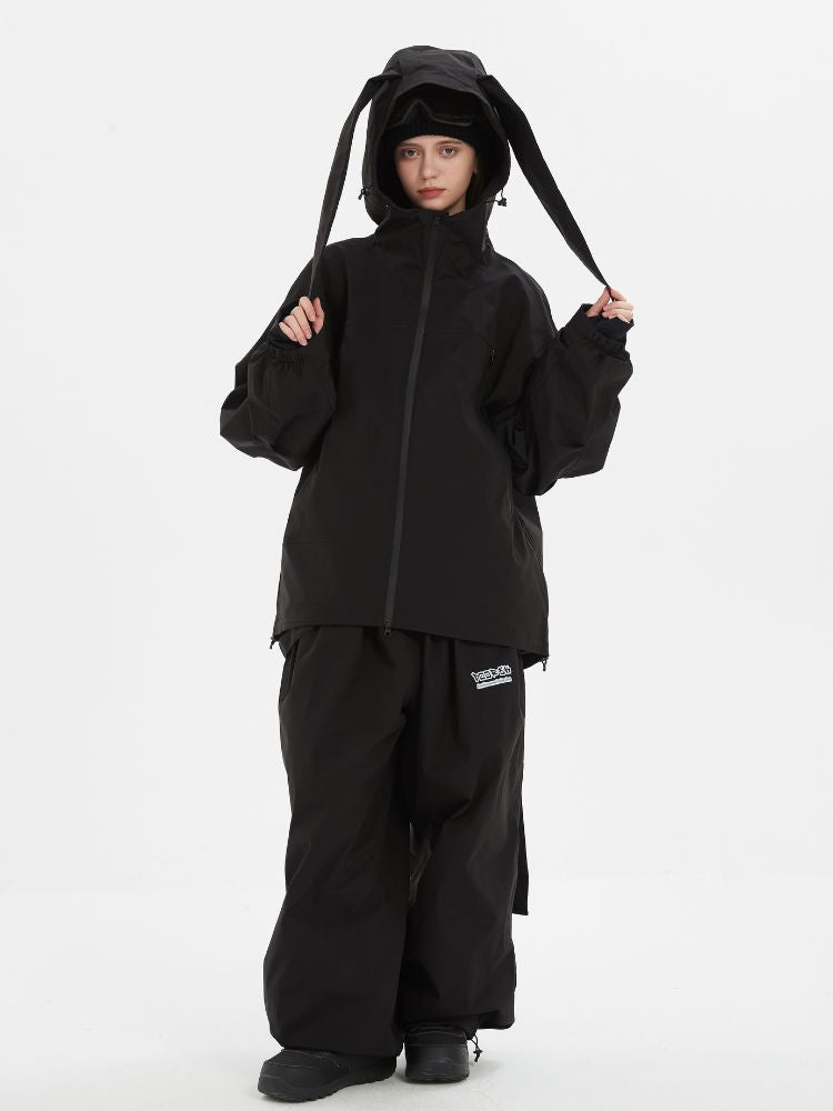 Suspender Baggy Snow Pants - Unisex | Doorek