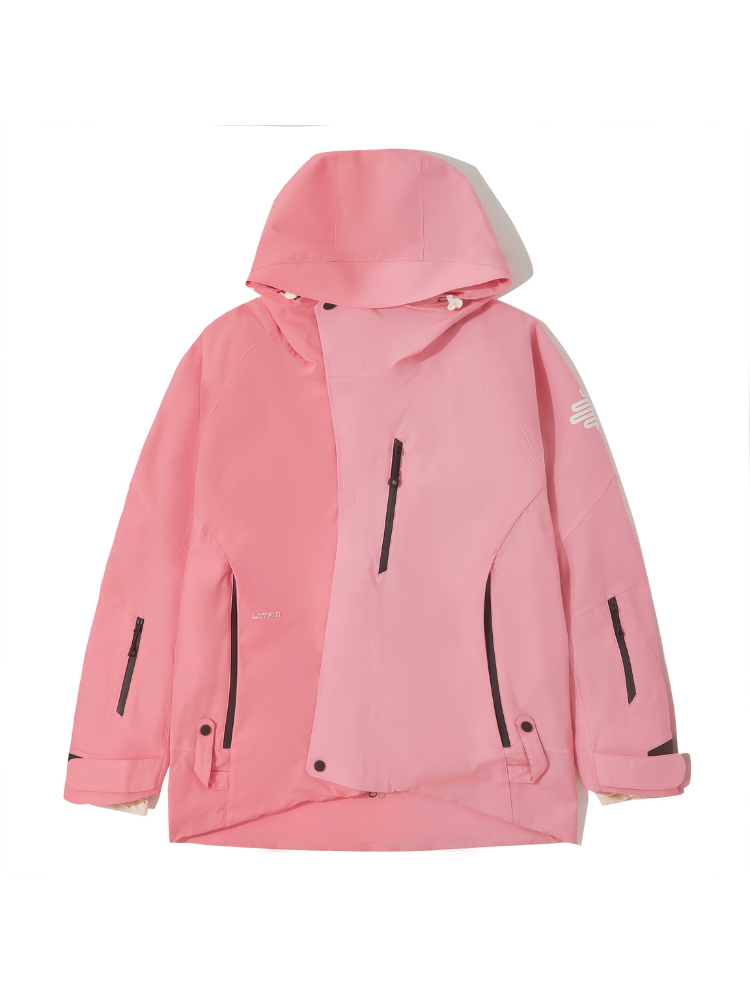 LITAN Gradient Color Mountain Snow Jacket - Women's