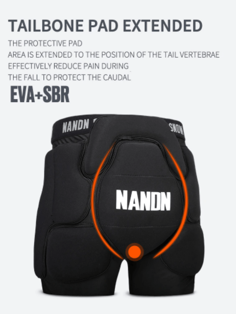 Tri-Flex Protective Shorts & Knee Pads Set – Unisex | NANDN