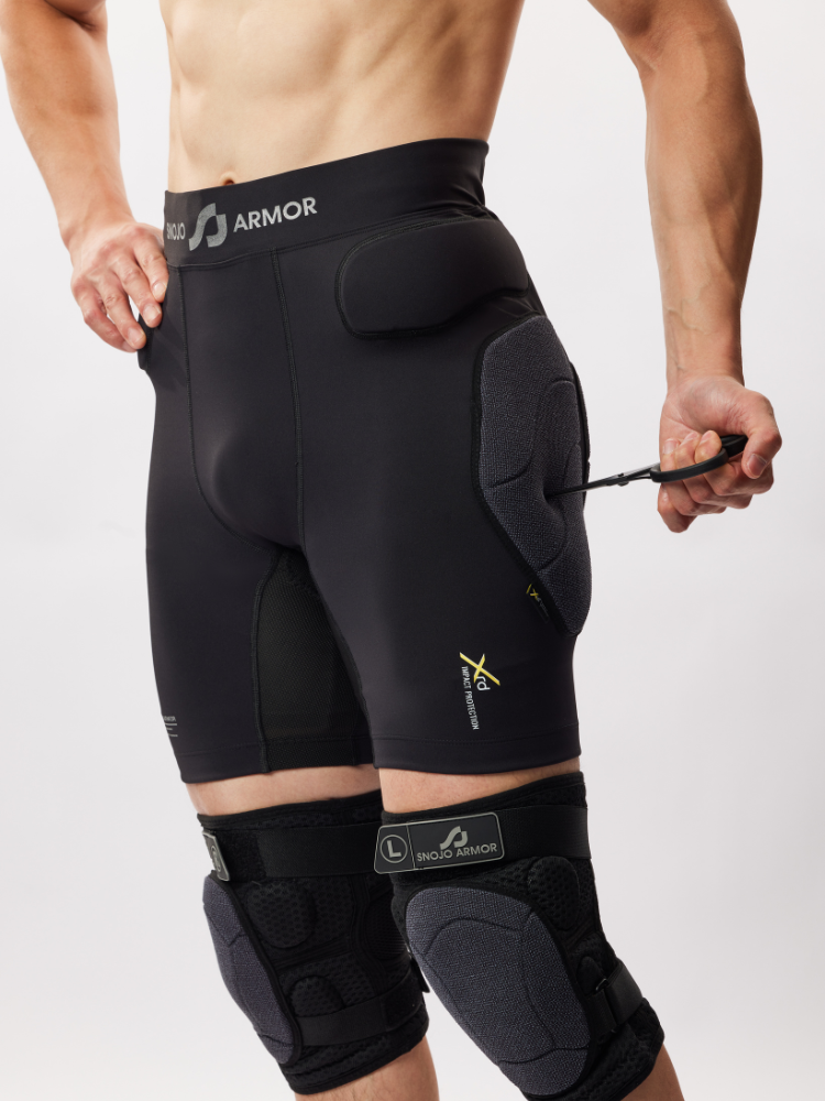 The Shield XRD Protection Hip Shorts - Men's | SNOJO ARMOR
