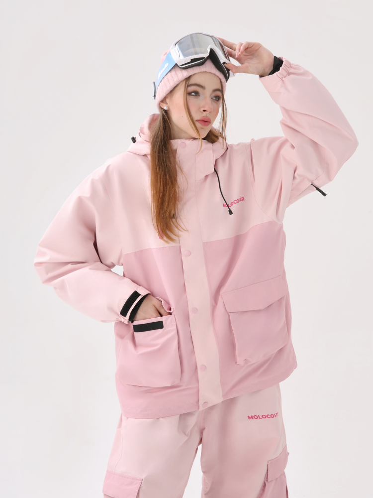Molocoster Patchwork Dopamine Ski Suit – Unisex