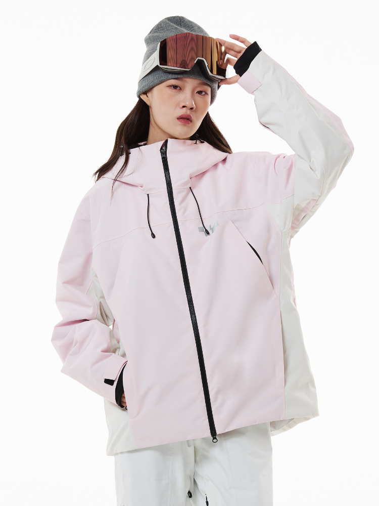 Tide 15K/15K Colorblock Snowboard Jacket - Women's | WhiteMarine