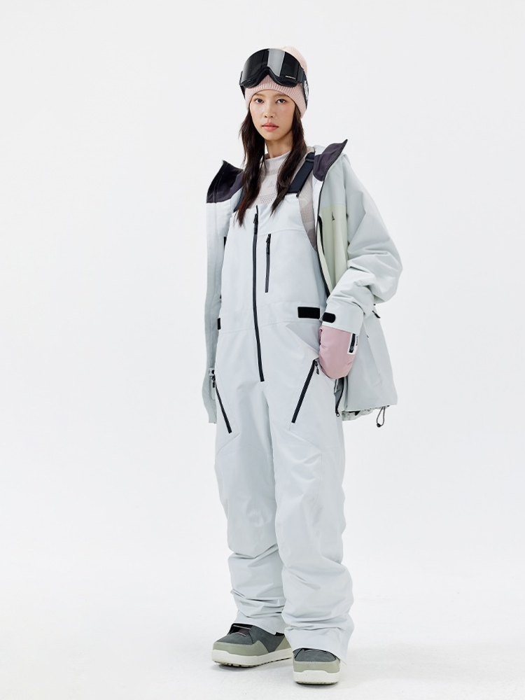 NANDN Pro 3L Fleece Ski Bib Pants - Women's