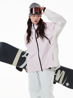 Tide 15K/15K Colorblock Snowboard Jacket - Women's | WhiteMarine