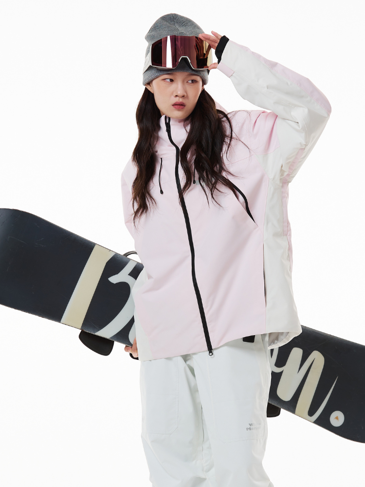 Tide 15K/15K Colorblock Snowboard Jacket - Women's | WhiteMarine