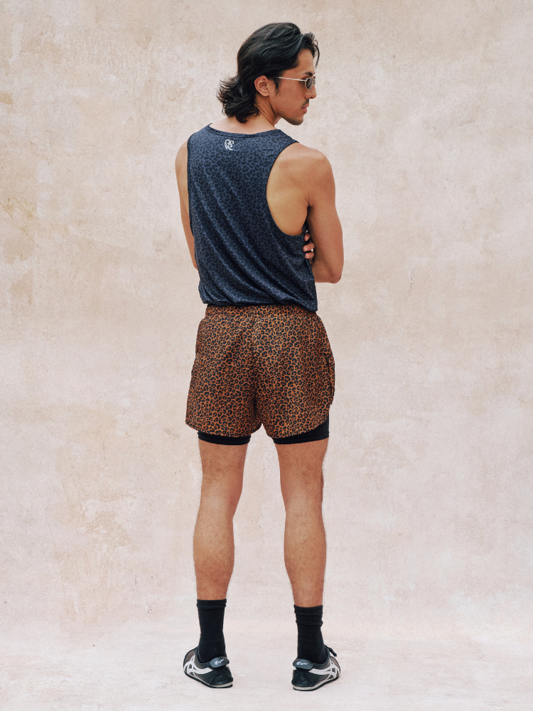 Leopard Print Running Shorts – Men's | ChillHang