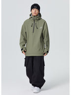 Basic Chic Half-zip Insulated Hoodie - Unisex | Searipe