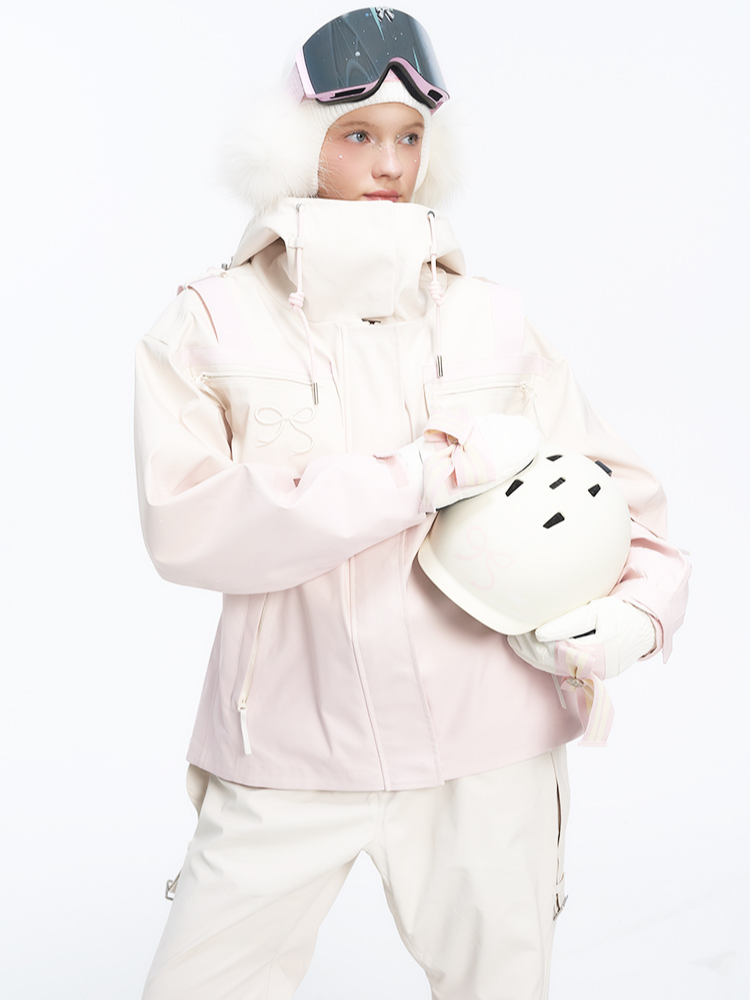 Sakura Gradient Bow Ski Jacket - Women's| BCG