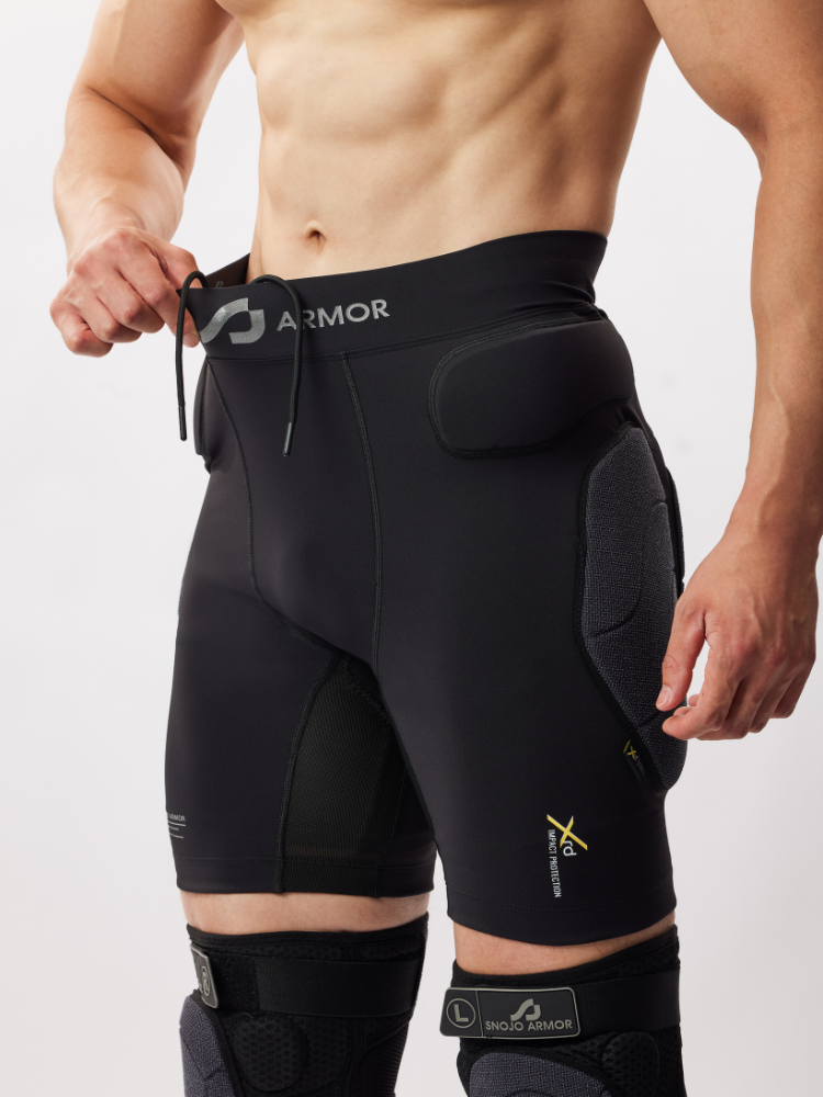 The Shield XRD Protection Hip Shorts - Men's | SNOJO ARMOR