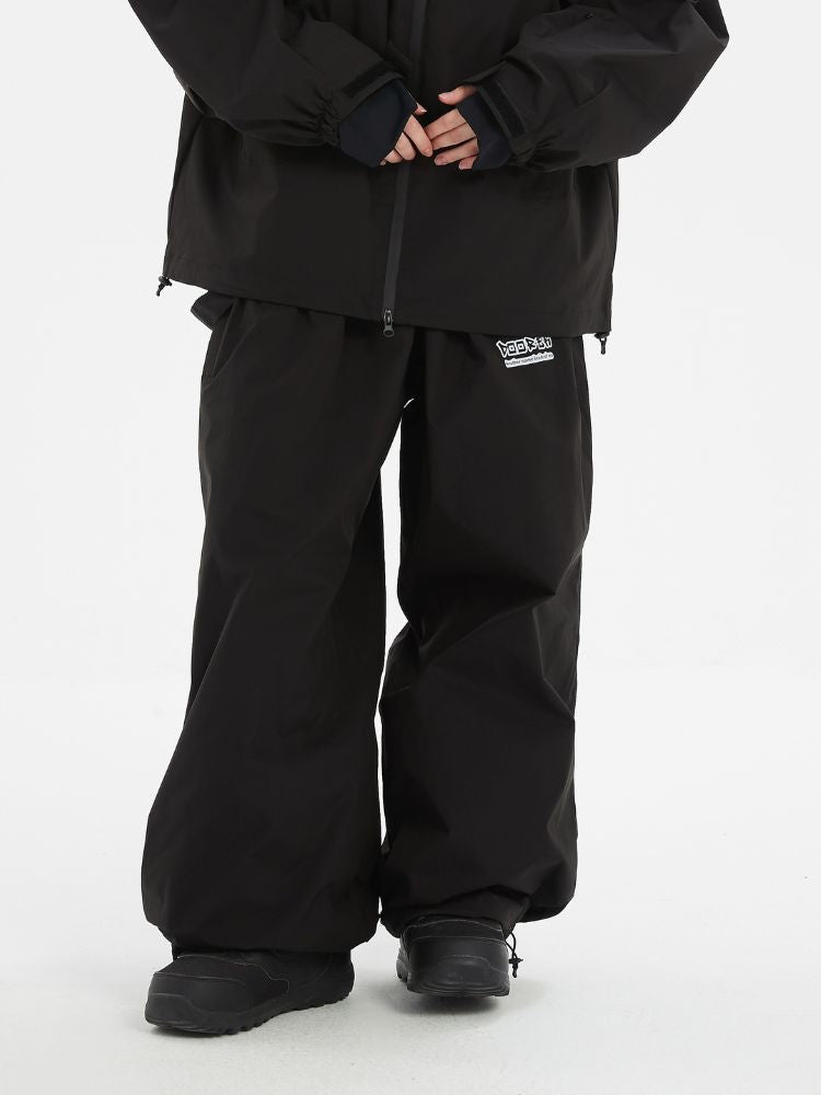 Suspender Baggy Snow Pants - Unisex | Doorek