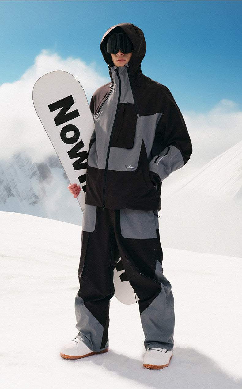 SuperB Color Blend Snow Tech Shell Ski Jacket - Unisex | NowInSnow