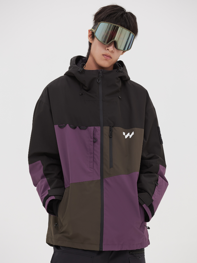 Coral 15K/15K Colorblock Snowboard Jacket - Unisex | WhiteMarine
