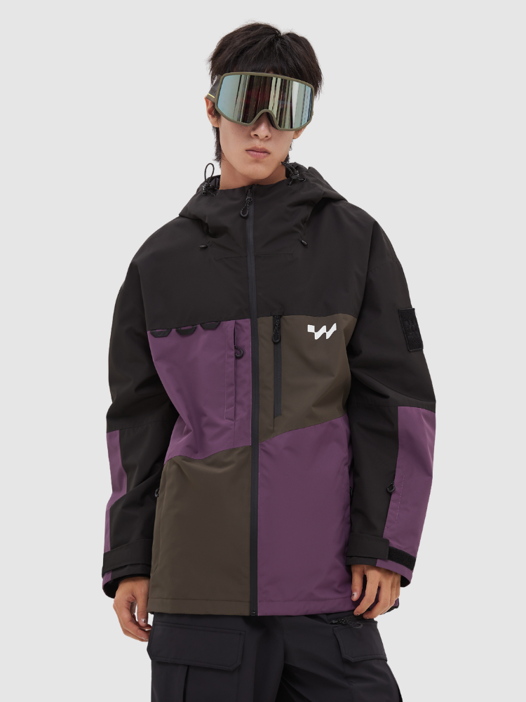 Coral 15K/15K Colorblock Snowboard Jacket - Unisex | WhiteMarine