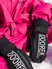 Kevlar® Wrist-Protective Insulated Ski Mittens – Unisex | Doorek