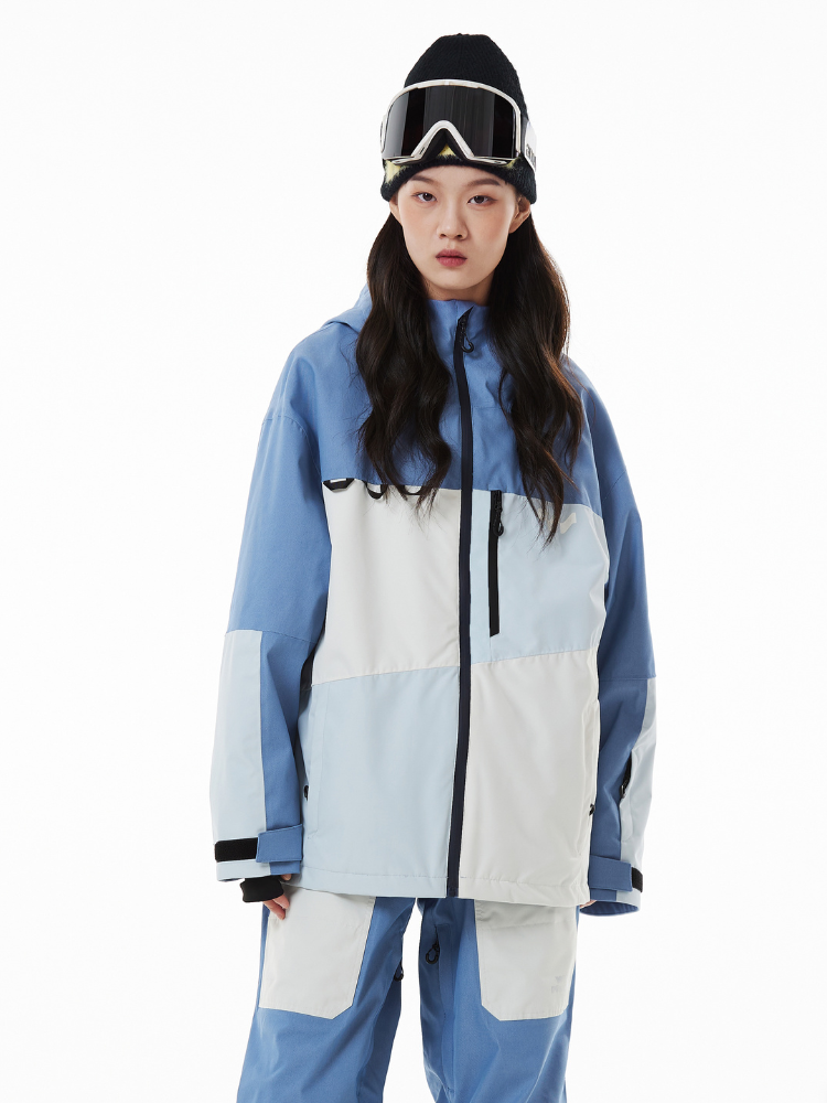 Coral 15K/15K Colorblock Snowboard Jacket - Unisex | WhiteMarine
