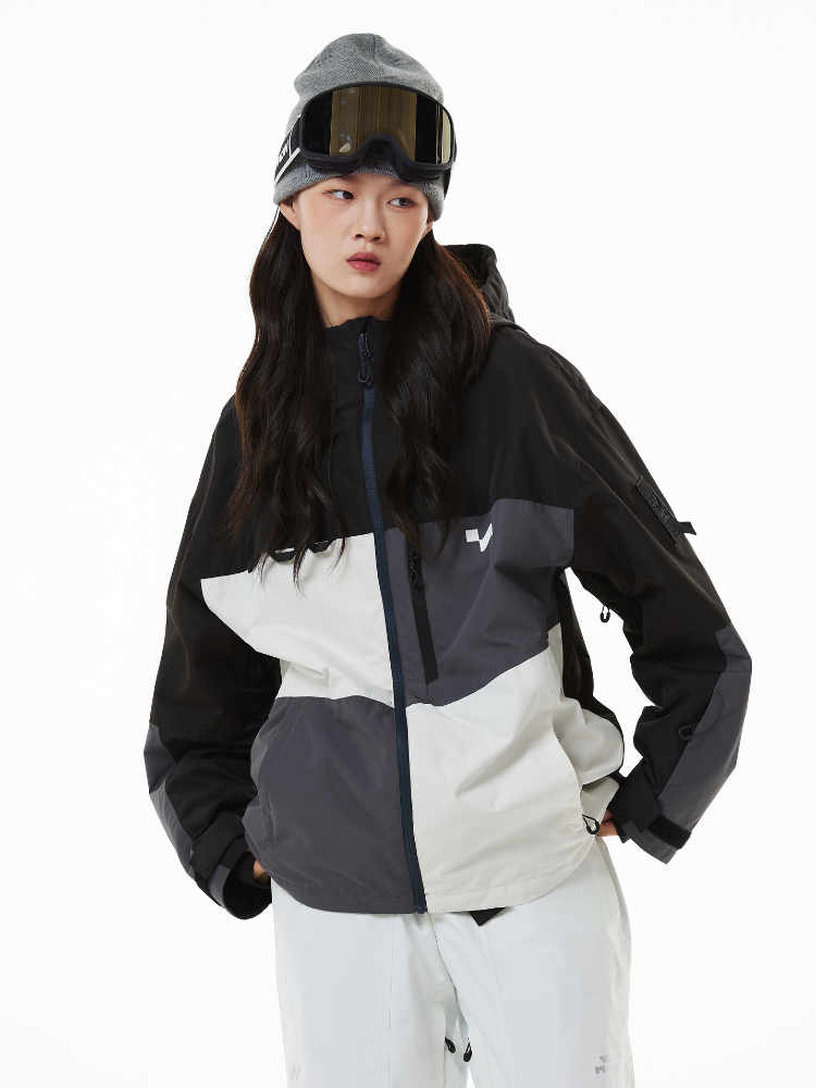 Coral 15K/15K Colorblock Snowboard Jacket - Unisex | WhiteMarine