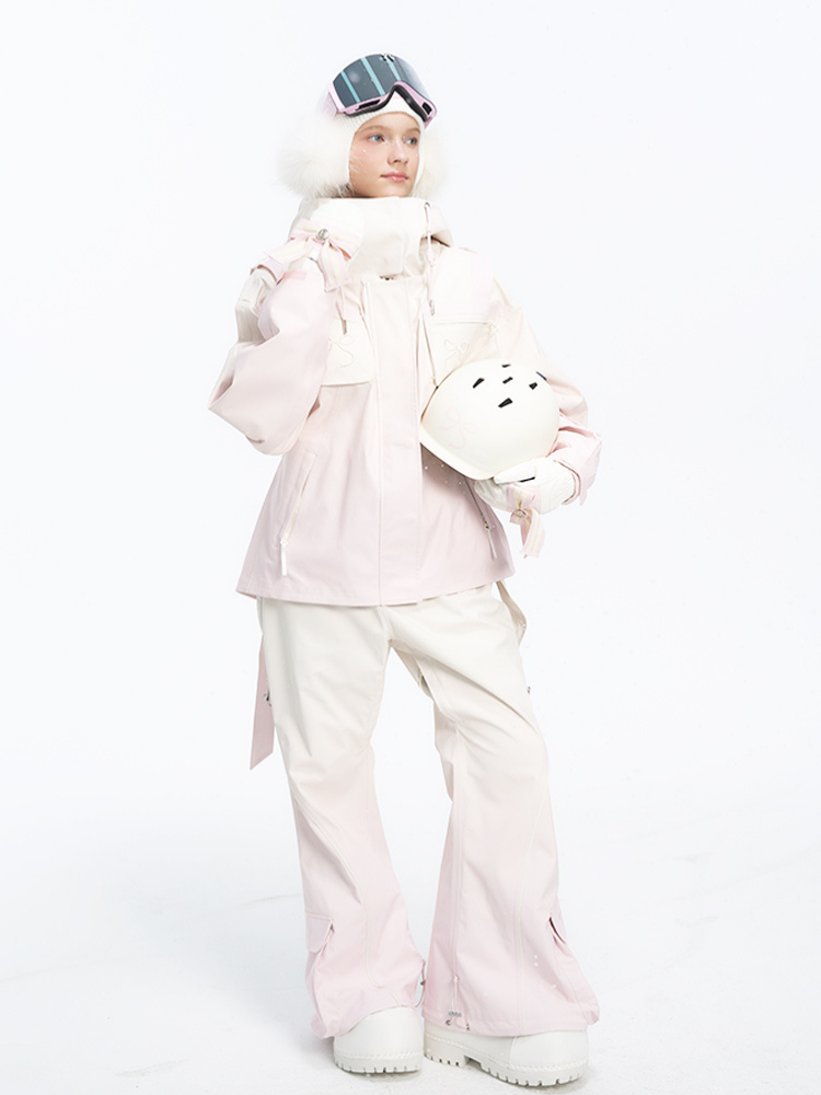Sakura Gradient Bow Ski Jacket - Women's| BCG