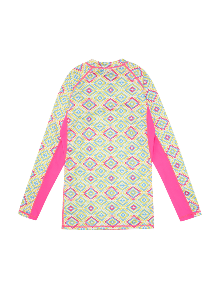 UPF50+ Cooling Stretch Printed Rash Guard – Women's | ChillHang