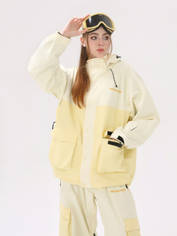 3L Candy Patchwork Insulated Ski Suit – Unisex | Molocoster