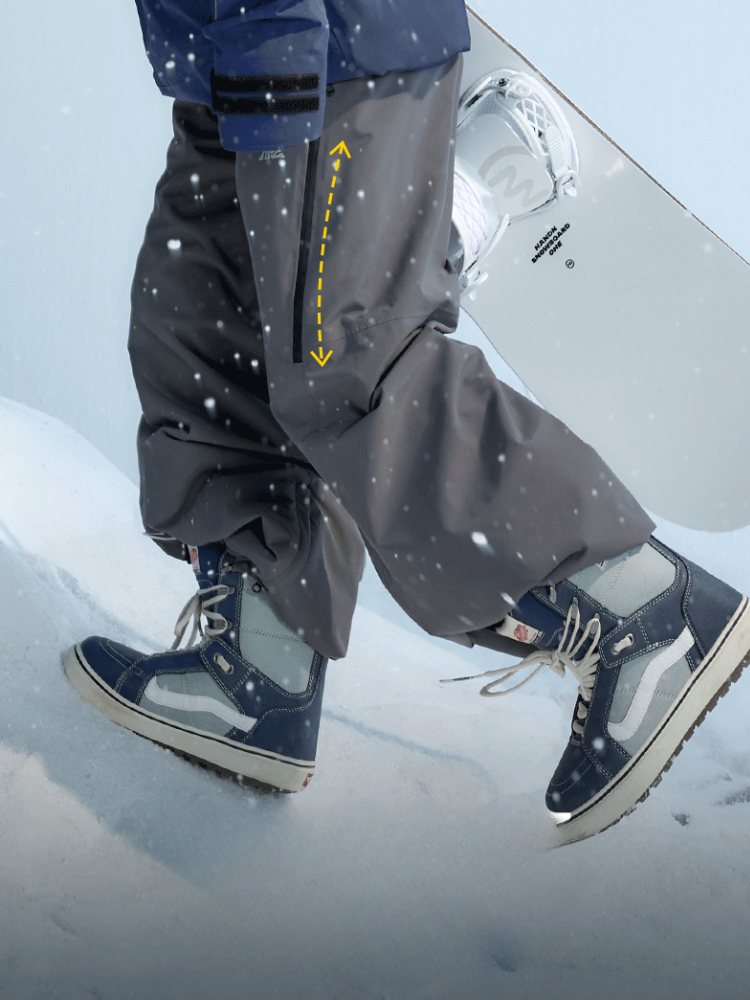Classic 3L Fleece-Lined Snow Pants - Men's | NANDN