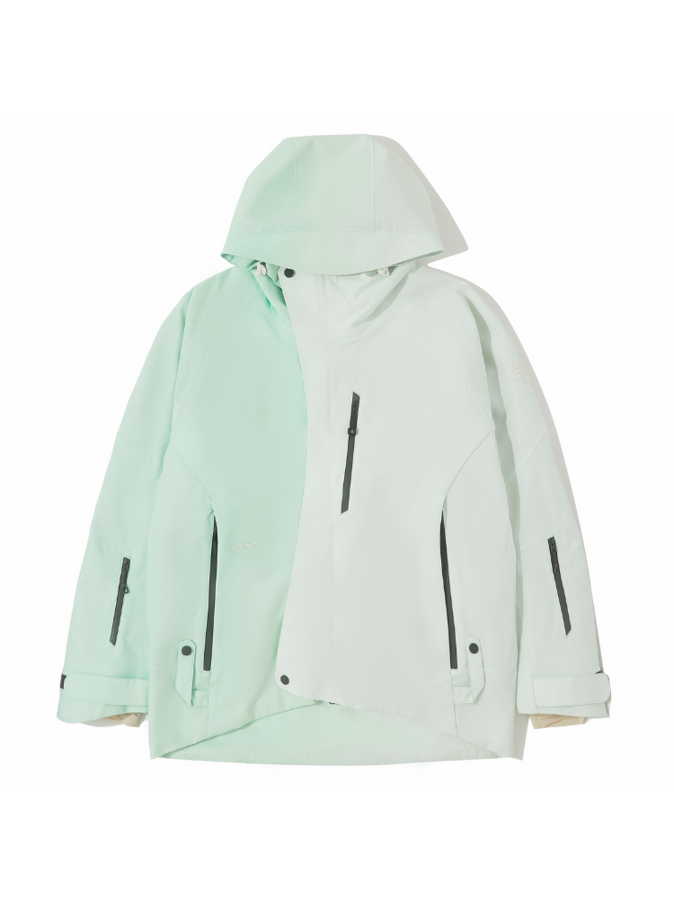 LITAN Gradient Color Mountain Snow Jacket - Women's