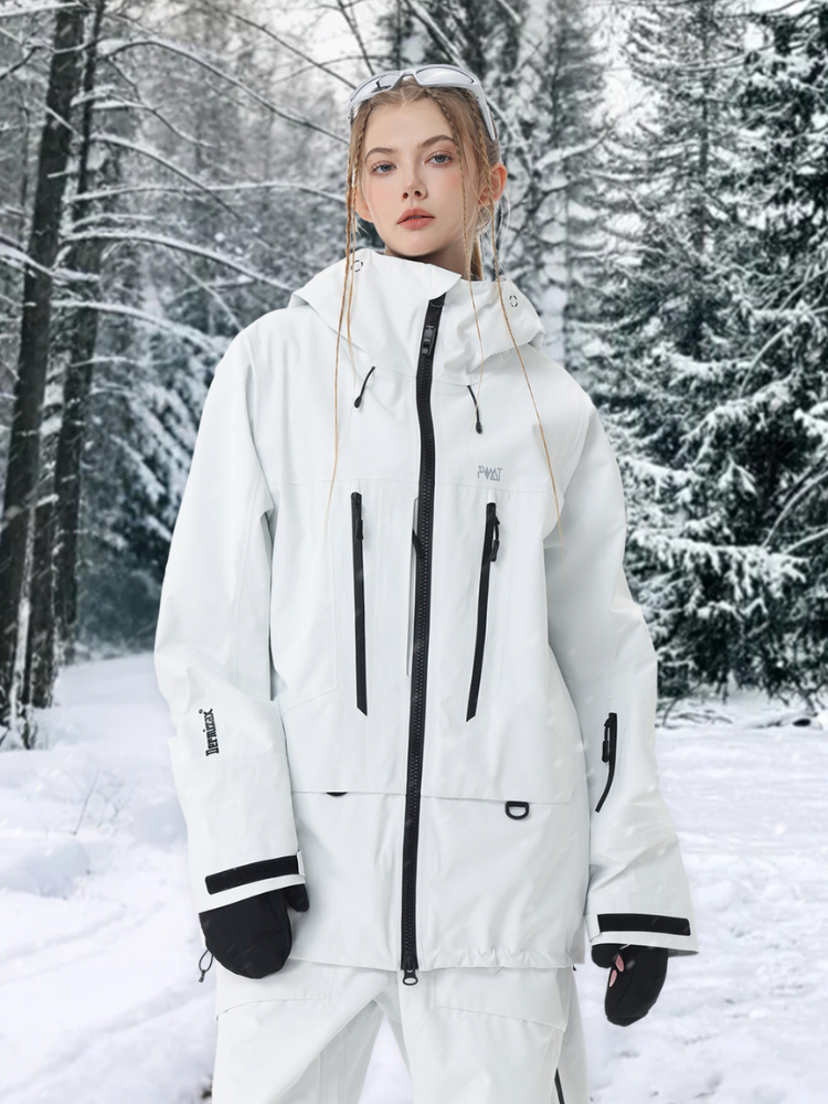 Dermizax 3L RECCO® Shell Ski Jacket – Unisex | POMT