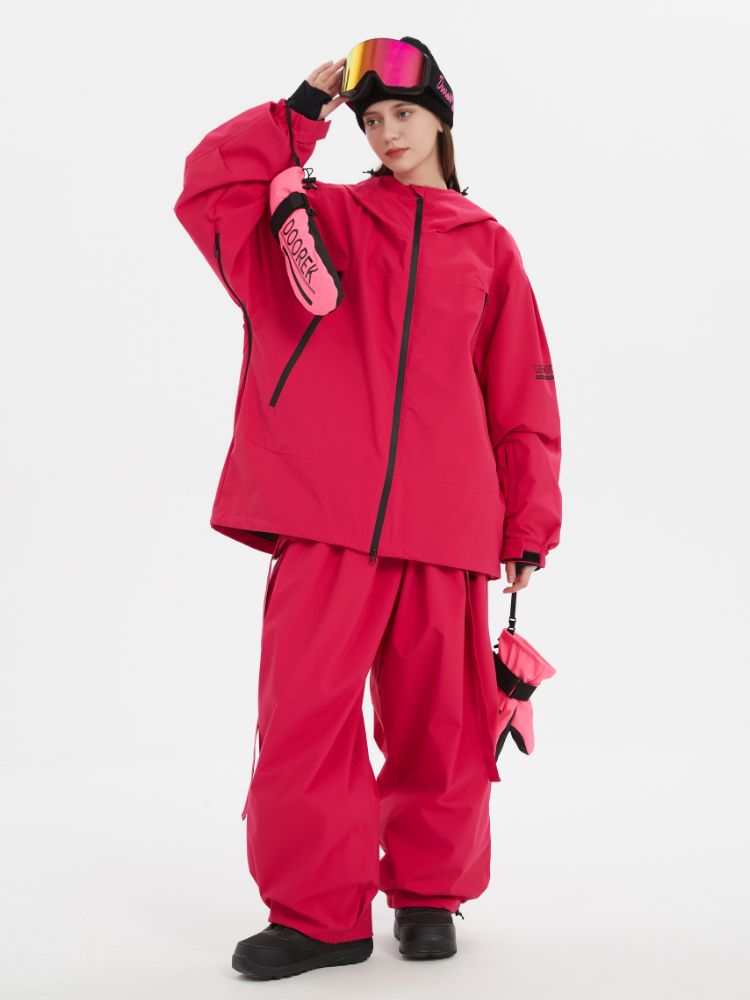 Suspender Baggy Snow Pants - Unisex | Doorek