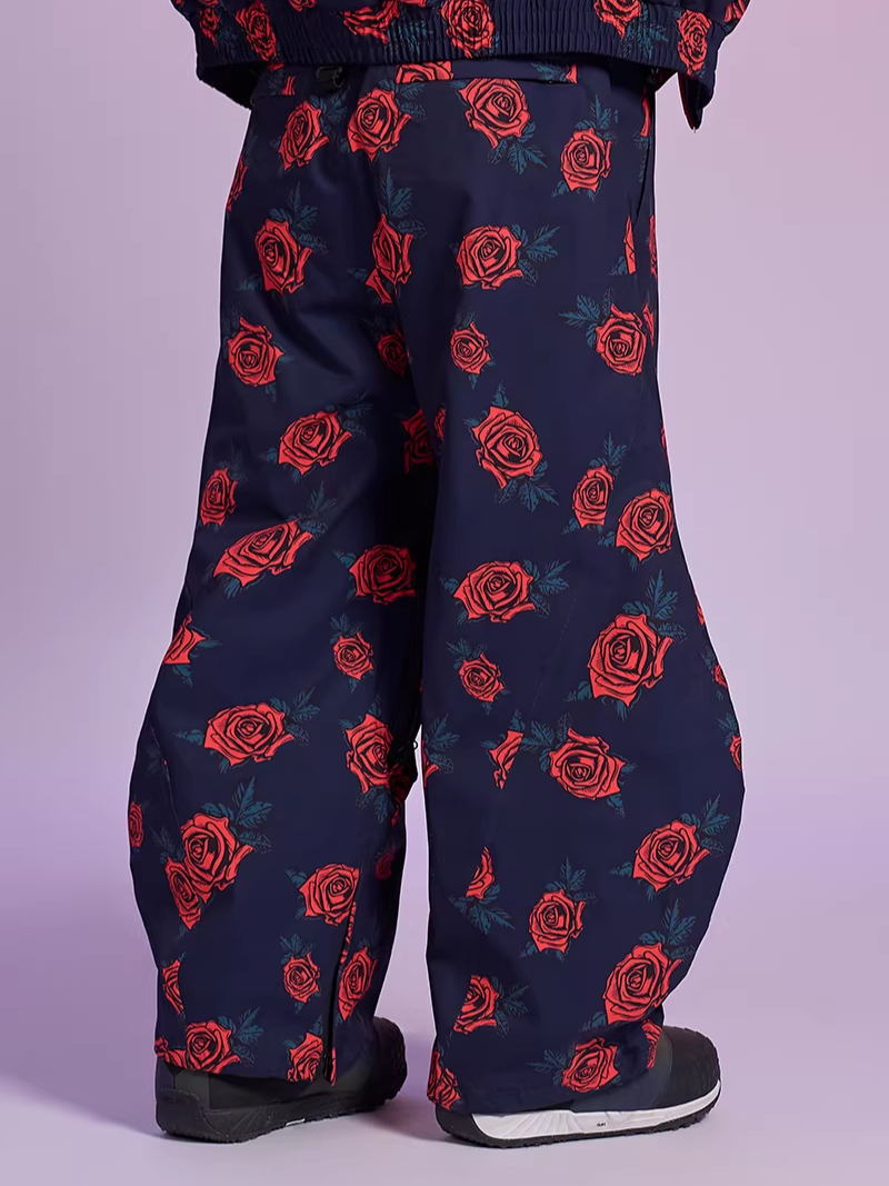 20K Waterproof Rose Camo Snowboard Pants – Unisex | Doorek