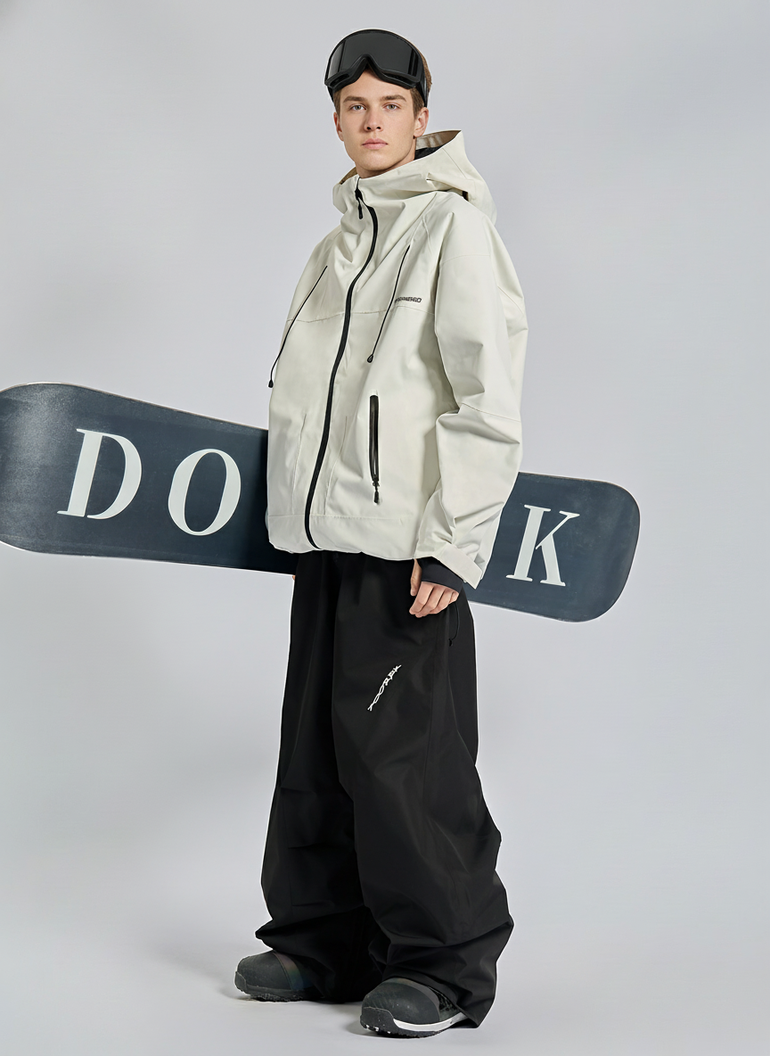 3L Stormbird Baggy Shell Ski Jacket - Unisex | Doorek