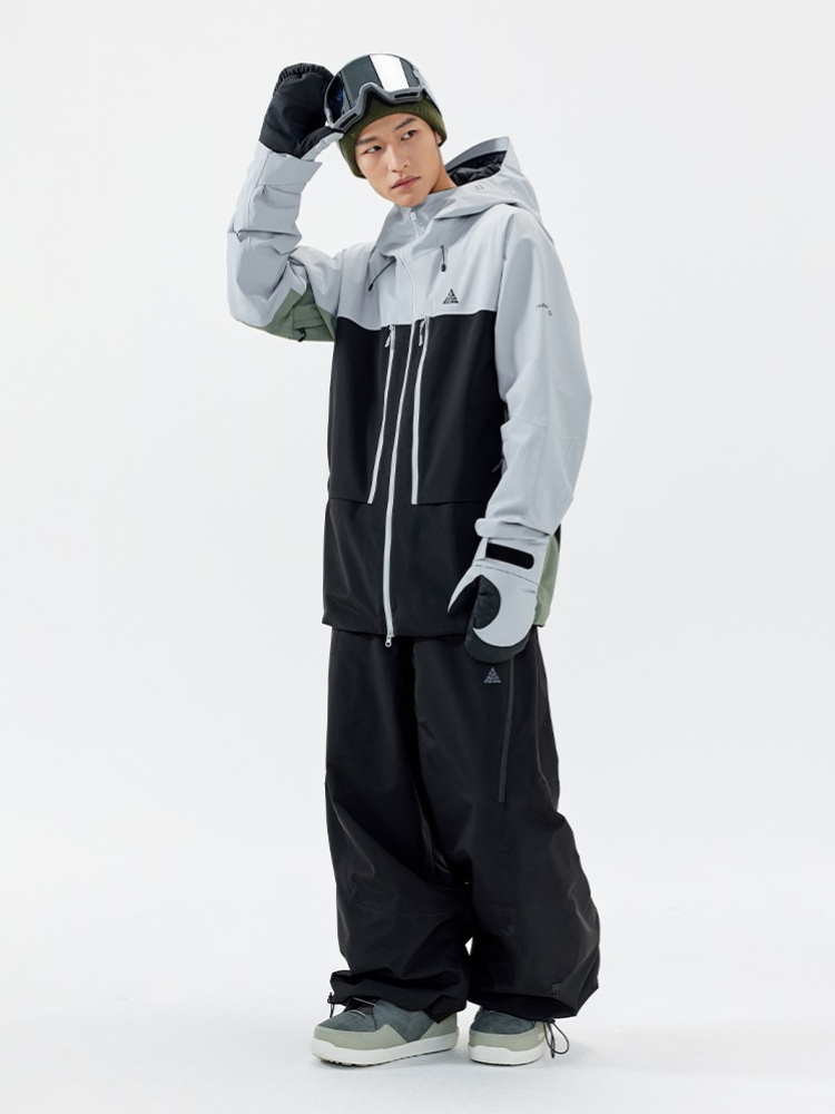Classic 3L Fleece-Lined Snow Pants - Men's | NANDN