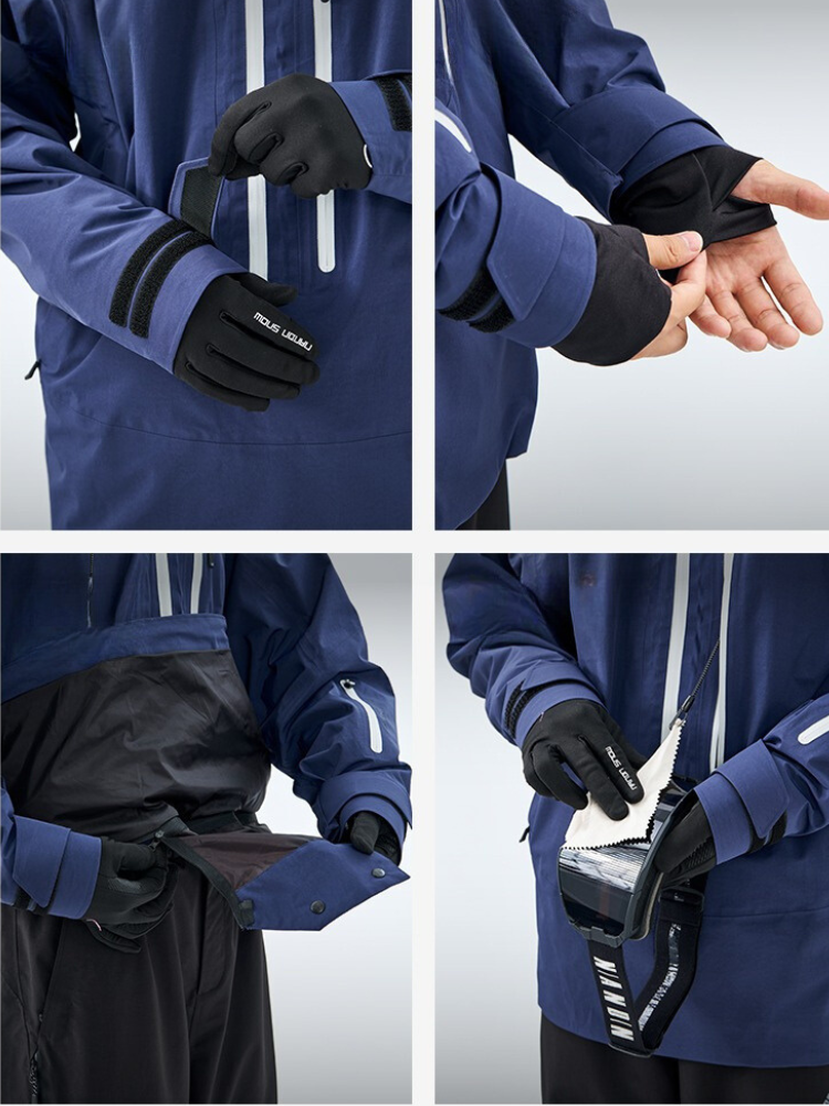 Urban 3L Waterproof Pullover Ski Jacket - Unisex | NANDN