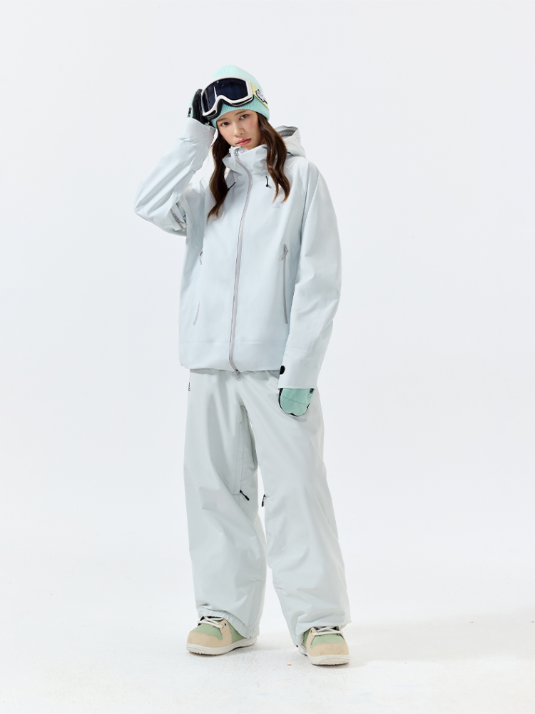 Fleece 3L RECCO Ski Pants - Unisex | NANDN
