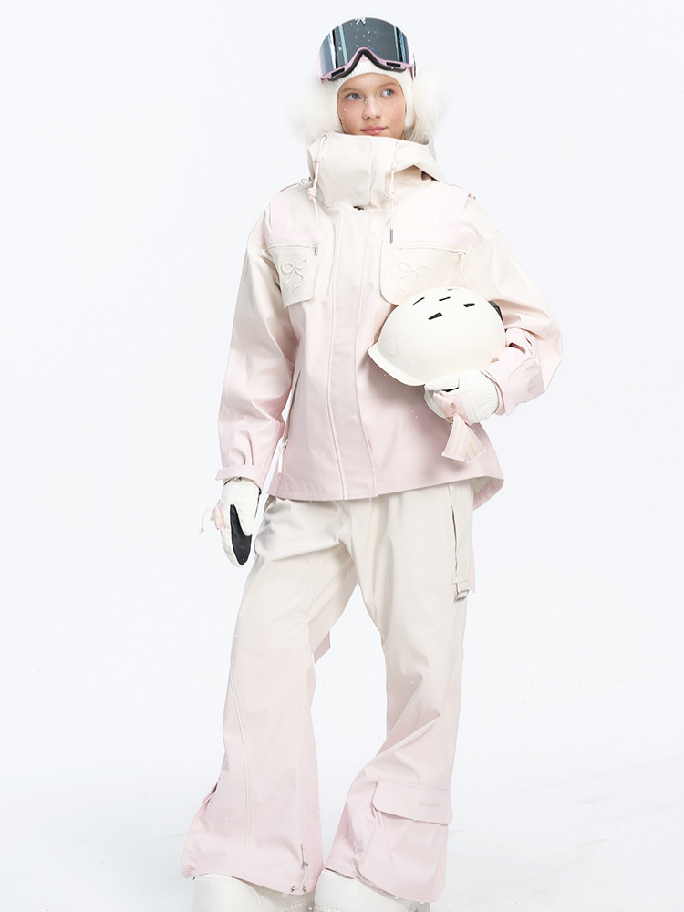 Sakura Gradient Bow Ski Jacket - Women's| BCG