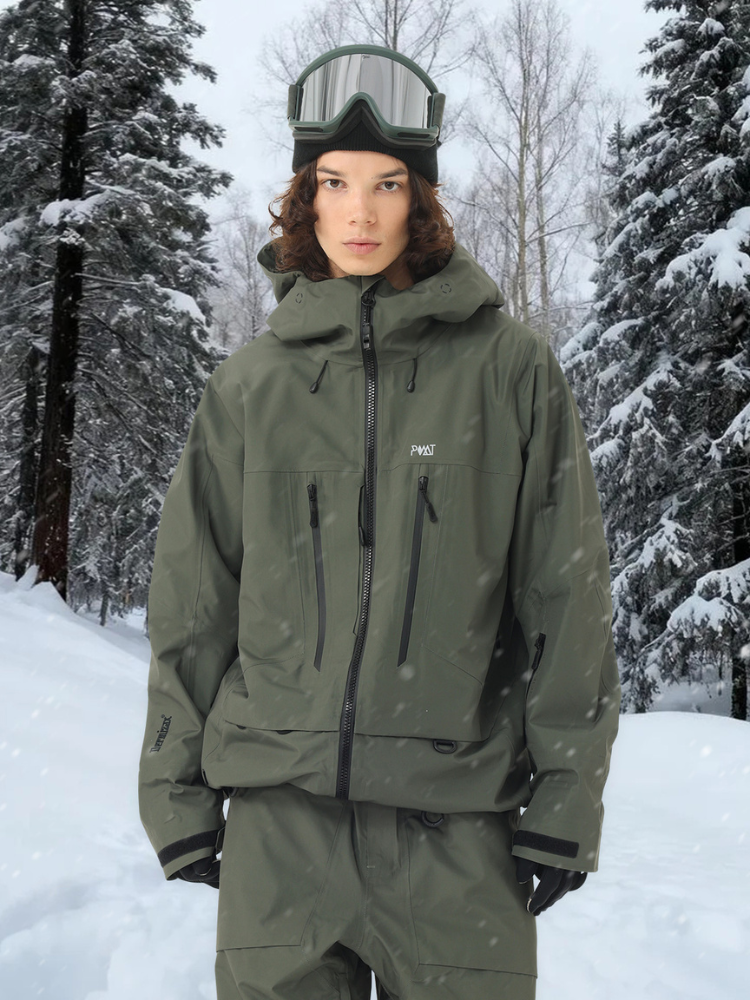 Dermizax 3L RECCO® Shell Ski Jacket – Unisex | POMT