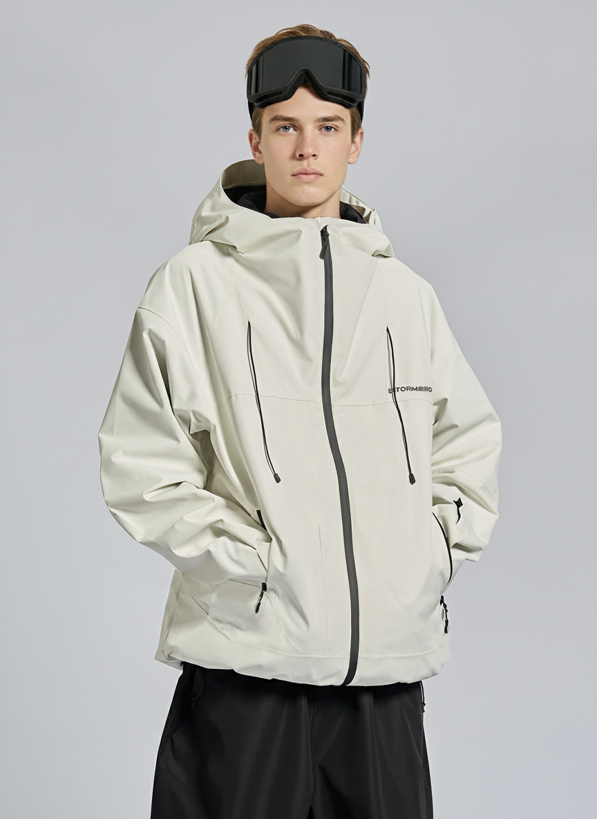 3L Stormbird Baggy Shell Ski Jacket - Unisex | Doorek