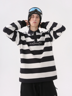 Striped Colorblock Ski Sweatshirt – Unisex | Molocoster