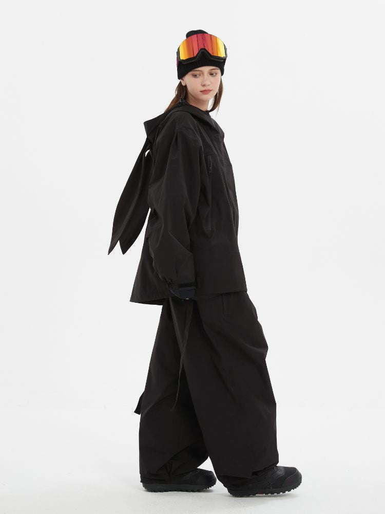 Suspender Baggy Snow Pants - Unisex | Doorek