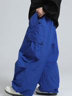 Baggy Loose Fit Cargo Snowboard Pants - Unisex | Gsou Snow