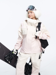 Sakura Gradient Bow Ski Jacket - Women's| BCG