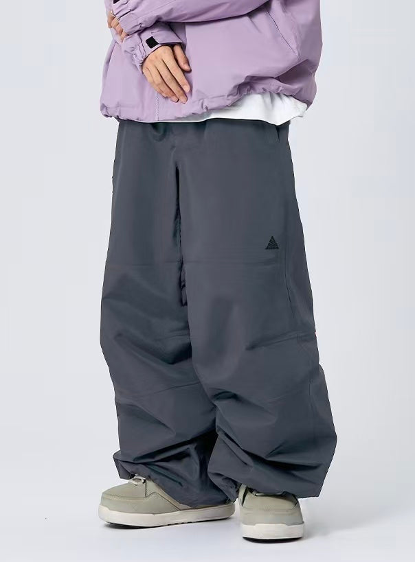 ReflectRide Loose Fit Snow Pants – Unisex | NANDN